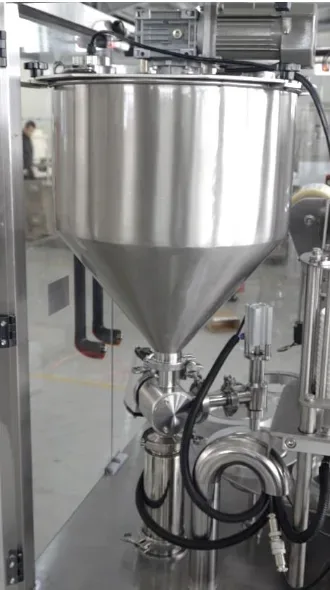 Multi-Component Filling - SDH-R hummus filling machine feature