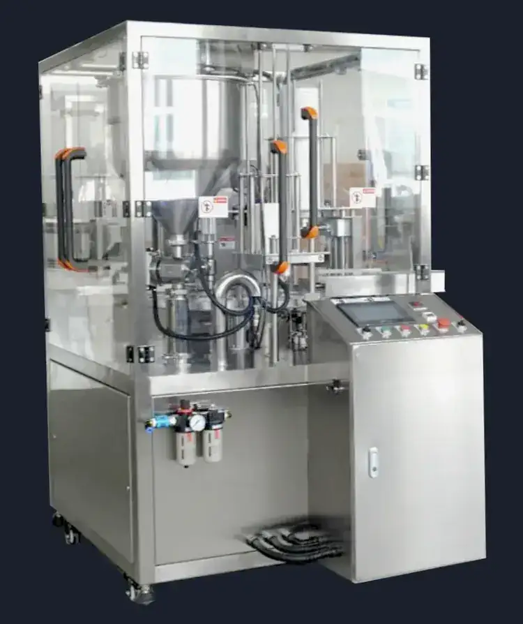 SDH-R Fully Automatic Rotary Hummus Filling, Sealing and Cupping Machine